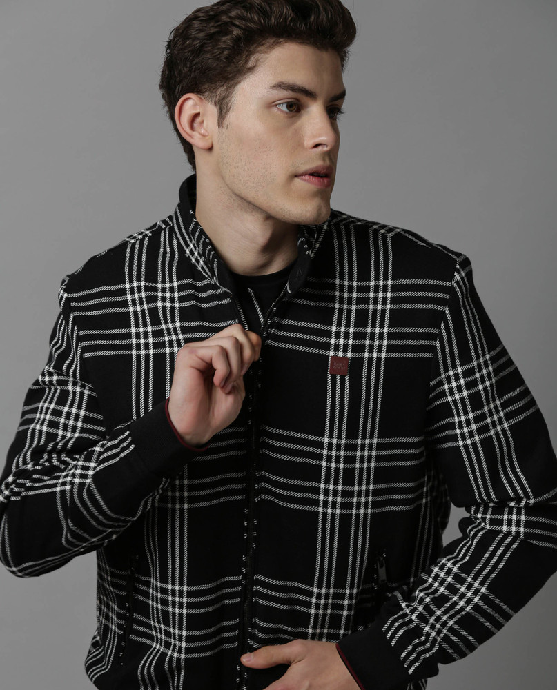 RARE RABBIT Full Sleeve Checkered Men Jacket Buy RARE RABBIT