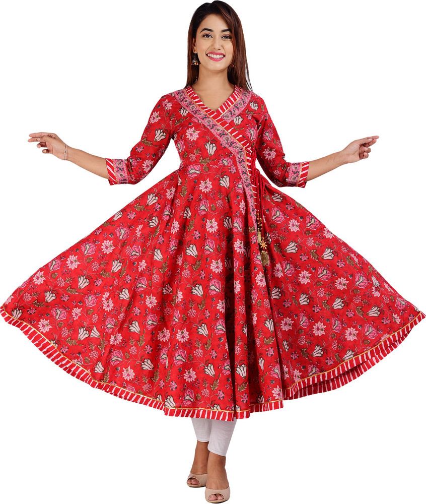 HIVA TRENDZ Women Floral Print Straight Kurta  Buy HIVA TRENDZ Women Floral  Print Straight Kurta Online at Best Prices in India  Flipkartcom