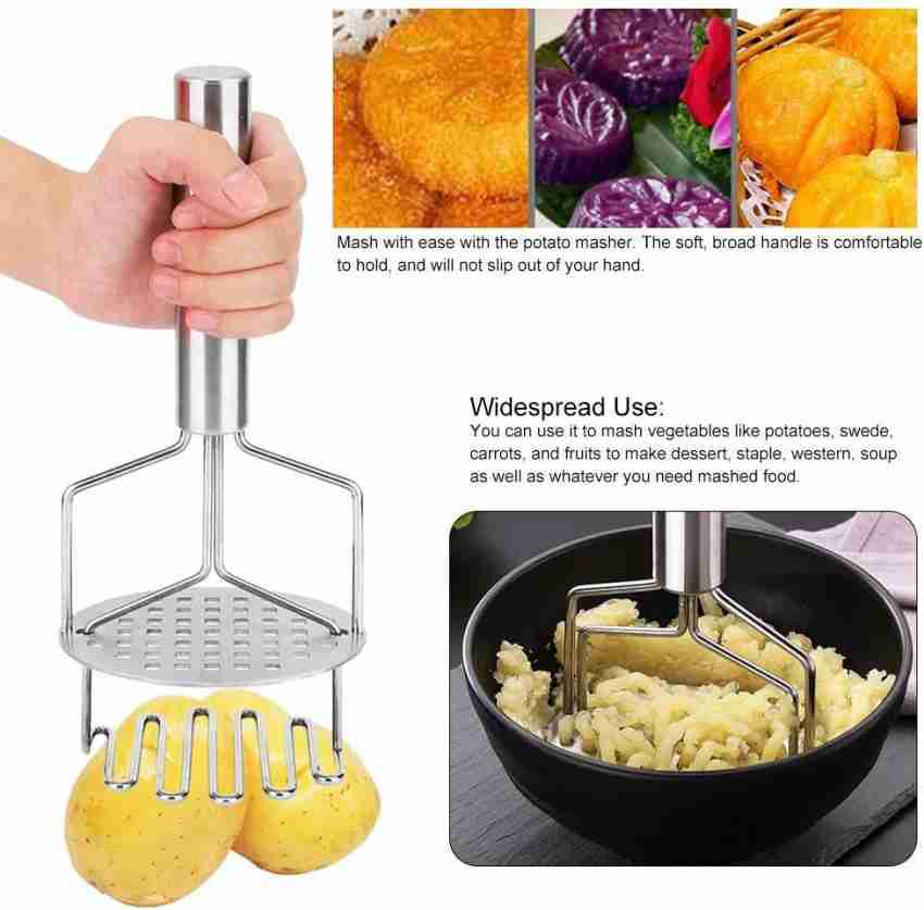 Fruit Masher Anti-rust Professional Potato Masher Vegetable Smasher Kitchen  Tool