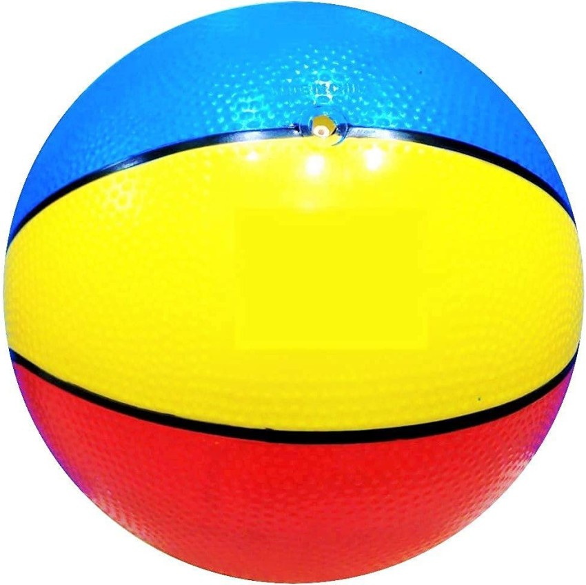 Pulsbery PVC Material 9 Inch Tri-Color Basketball Sports Toy for  Kids,Multicolor,Pack of 1 - PVC Material 9 Inch Tri-Color Basketball Sports  Toy for Kids,Multicolor,Pack of 1 . shop for Pulsbery products in