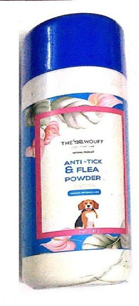 the wouff Anti Tick Anti Flea Body powder for Dogs with Floral