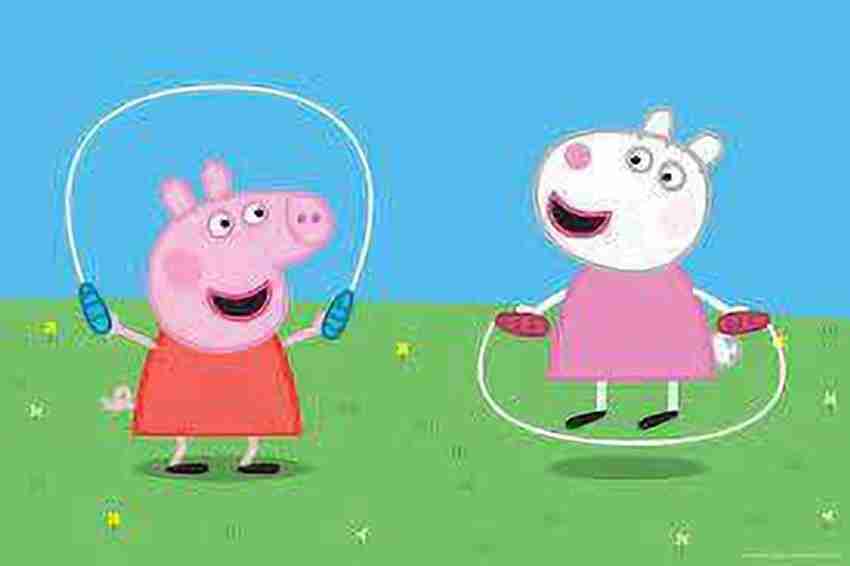 Peppa pig skipping rope top