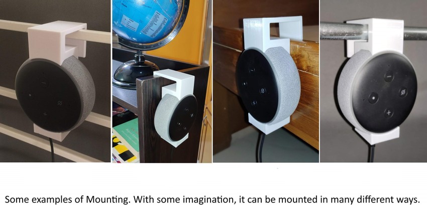 Alexa ECHO DOT 3 HOLDER | 3D Print Model
