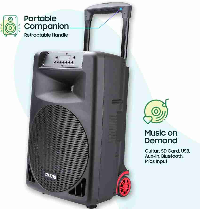 Music system with on sale mic for home