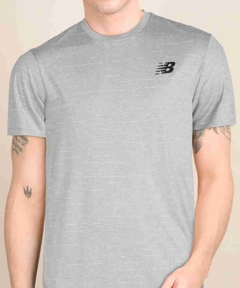 New Balance Sempre Mezzo Pieno T-Shirt Bianco FWM