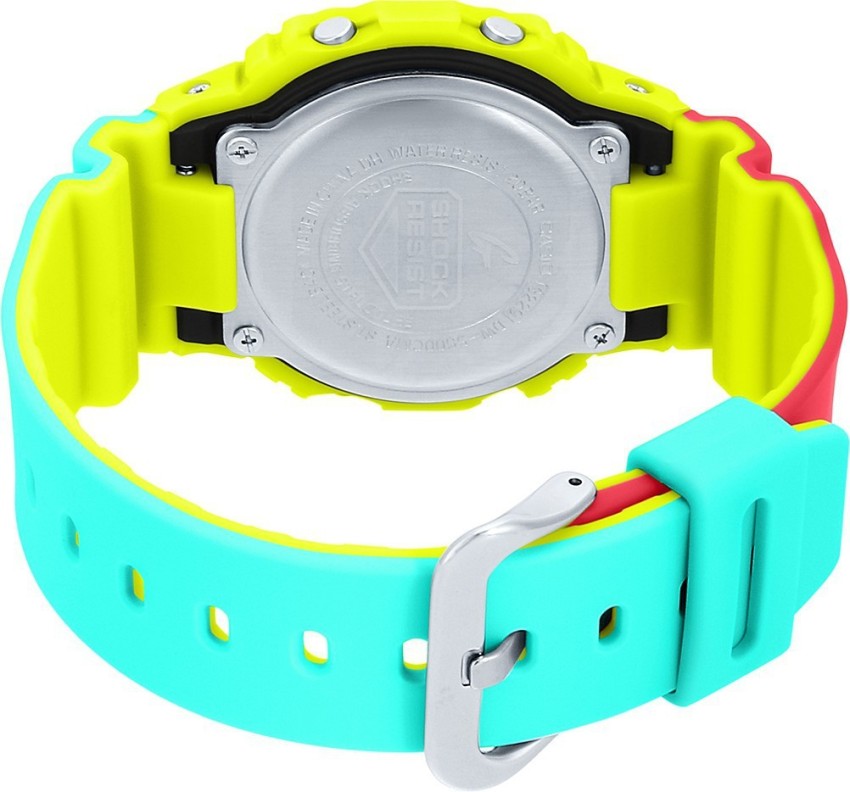 Lime green discount g shock