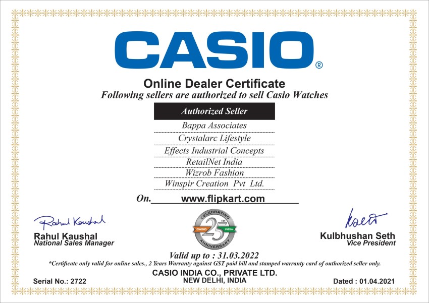 Casio authorised sales online seller