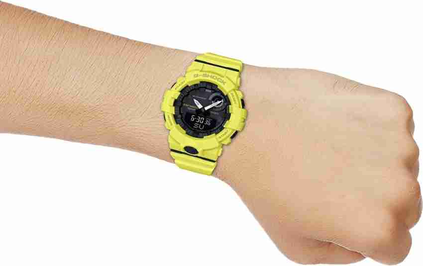 G shock clearance gba 800 yellow