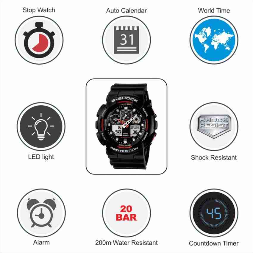 G shock ga 100 hot sale 1a4er