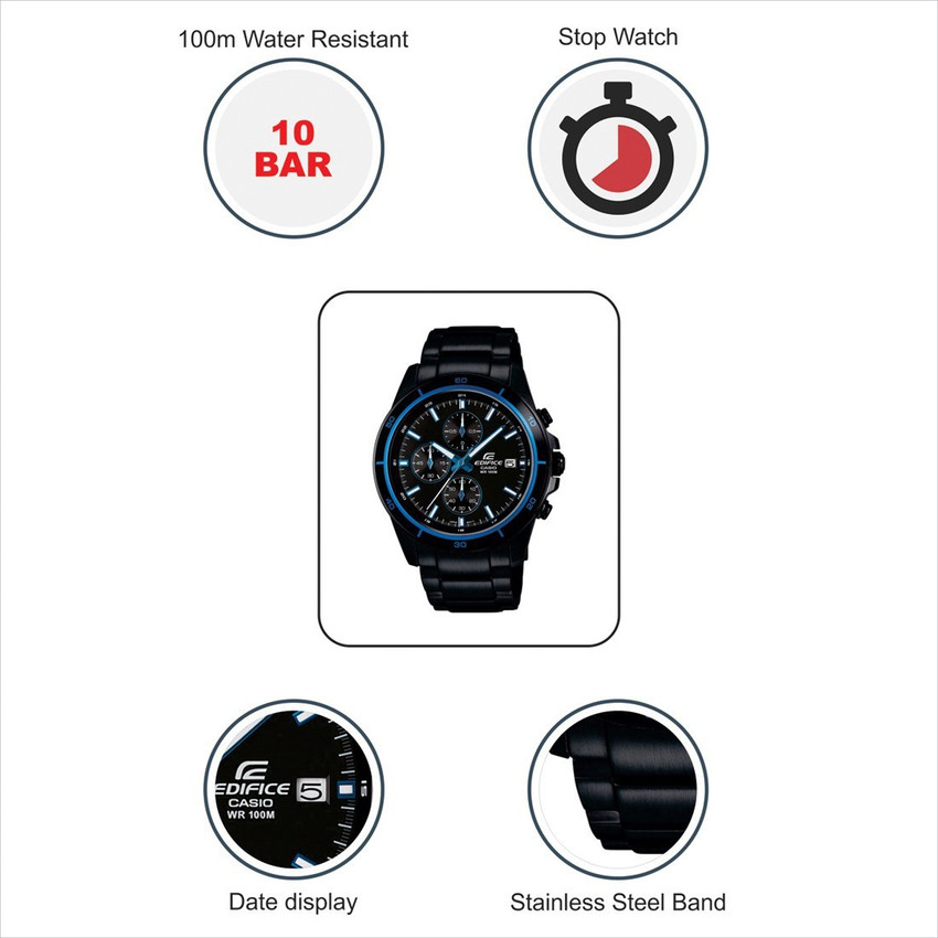 CASIO EFR 526BK 1A2VUDF Edifice EFR 526BK 1A2VUDF Analog Watch