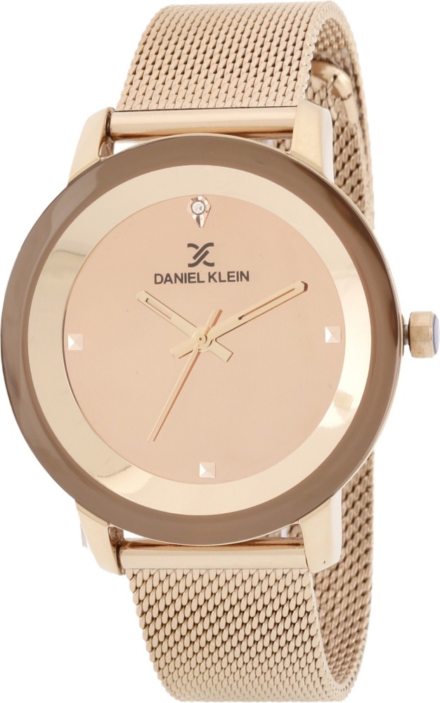 Daniel klein watches sale rose gold