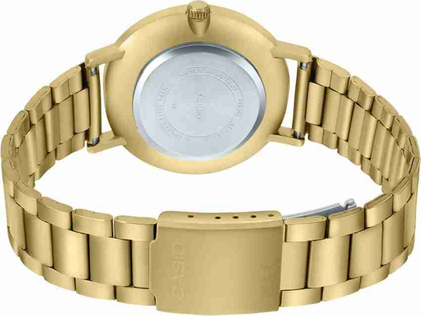 Casio gold best sale plated watch price