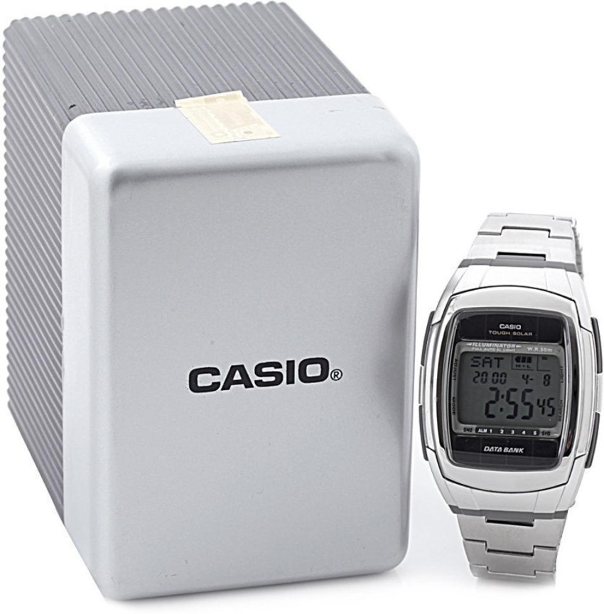 Casio tough 2025 solar data bank