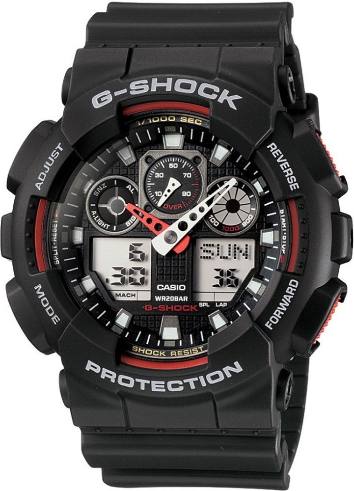 CASIO GA 100 1A4DR G SHOCK GA 100 1A4NDR Black Red Dial Black Resin Strap Analog Digital Watch For Men Buy CASIO GA 100 1A4DR G SHOCK GA 100 1A4NDR Black Red Dial Black Resin Strap Analog Digital Watc...