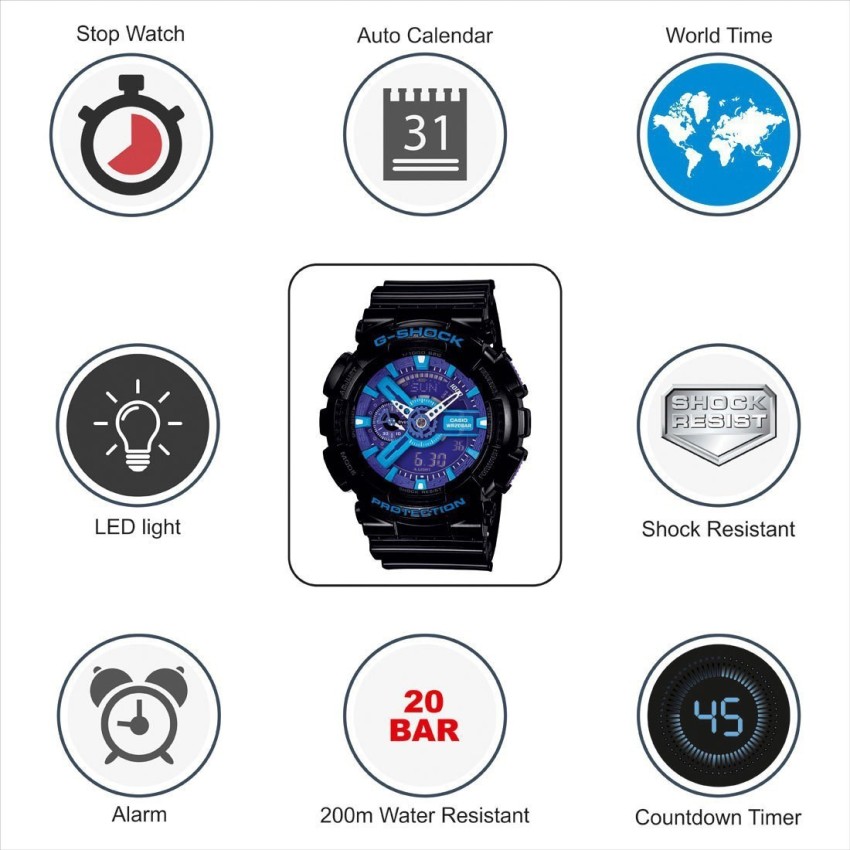 G shock best sale ga 110hc