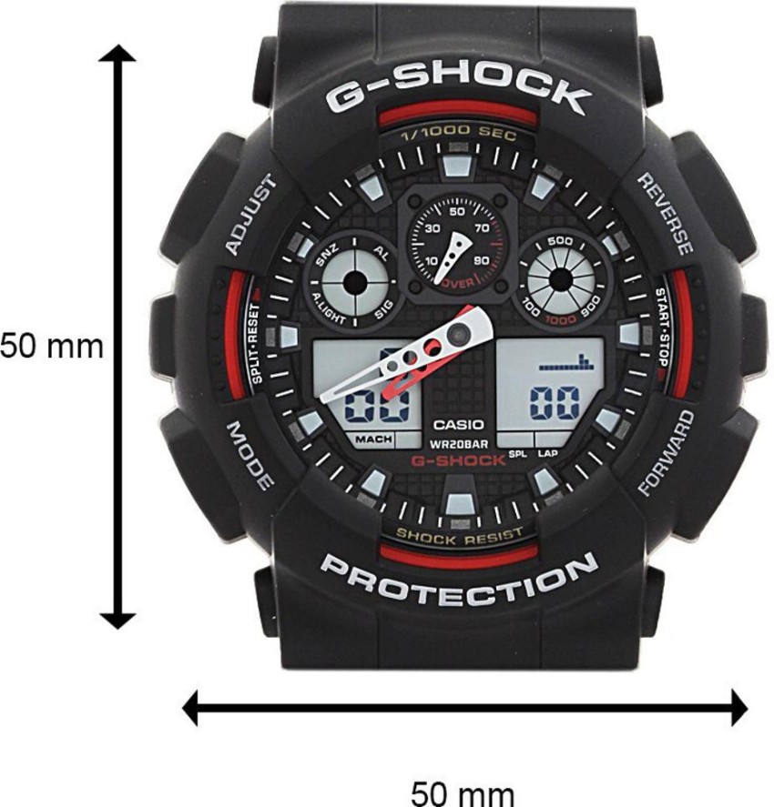 G shock ga hot sale 100 blue black