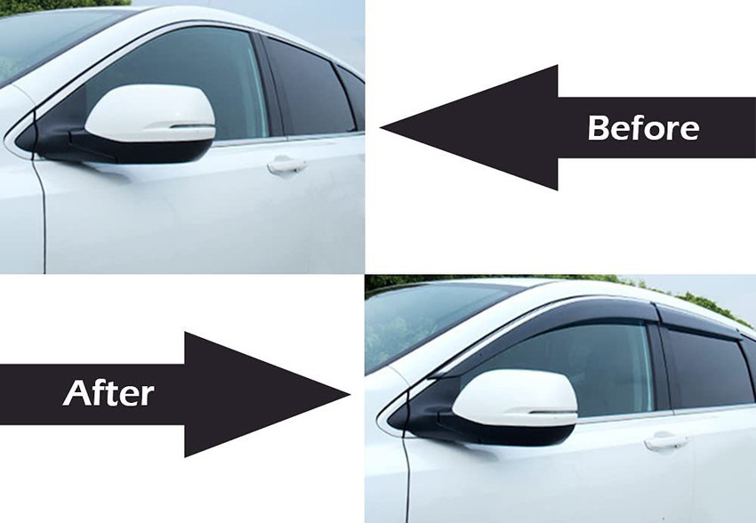Air clearance deflector car
