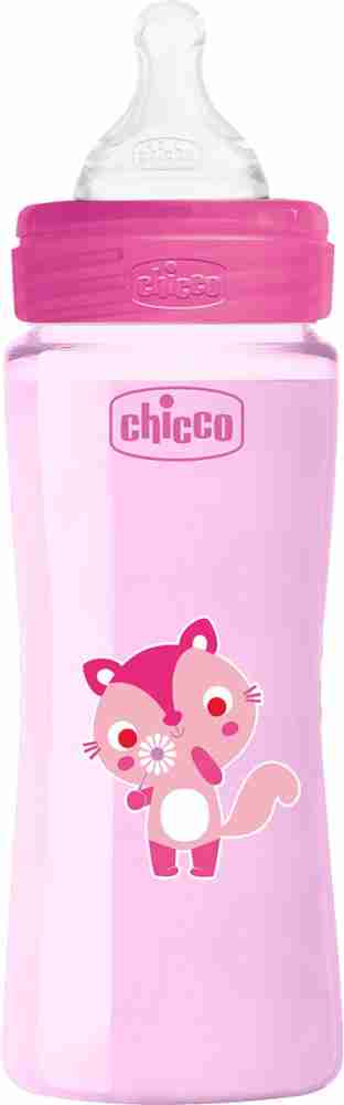 Chicco WB PP BOTTLE 330ML COL PINK FAST 4M+ - 330 ml - Buy Chicco Bottle  products in India