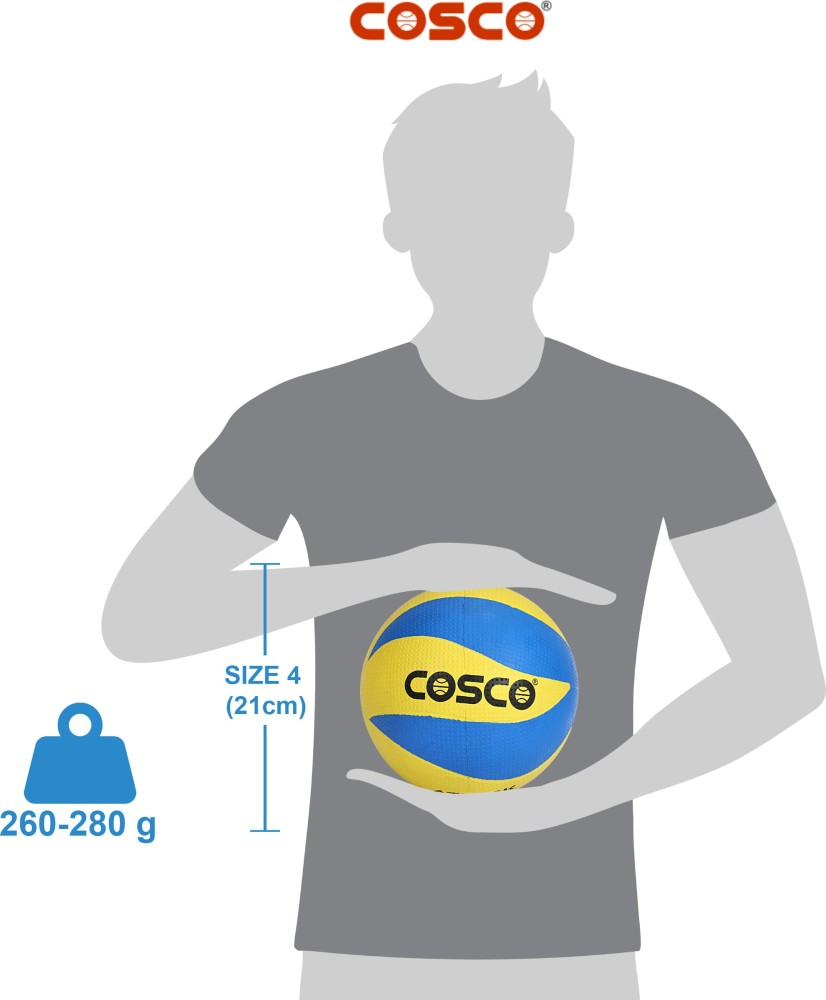 COSCO Attack with Pump Volleyball - Size: 4