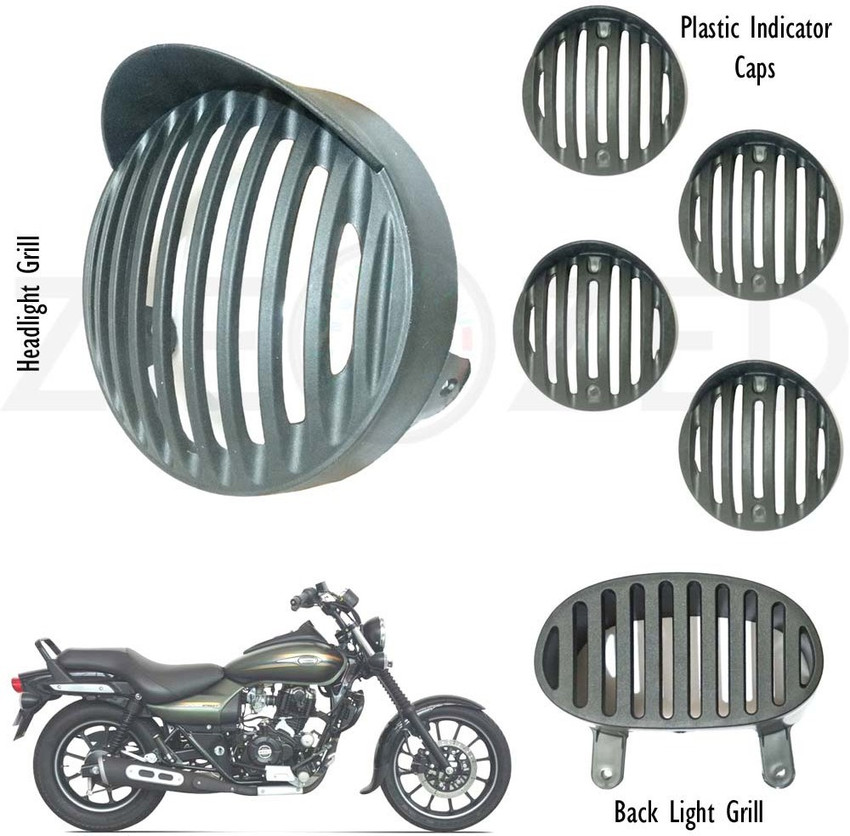 Zieozed ZD036 PVC Plastic Headlight and Indicator Grill Set For