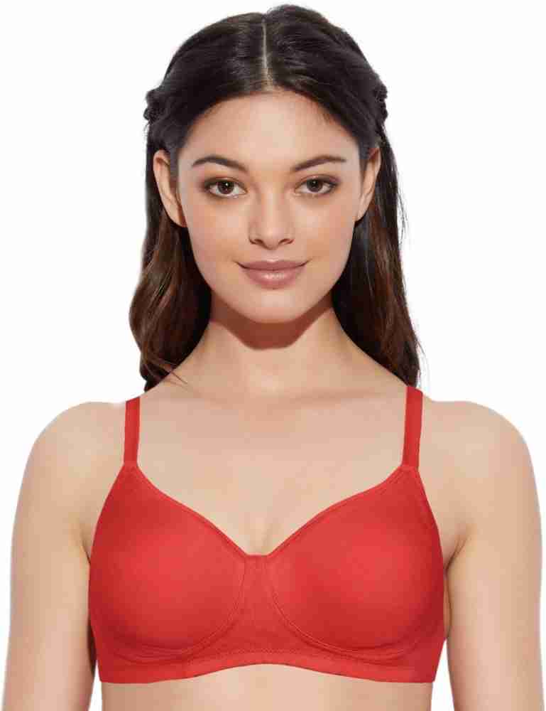 Buy Enamor High Coverage, Wirefree A042 Side Support Shaper Fab-Cool  Everyday Women T-Shirt Non Padded Bra Online at Best Prices in India