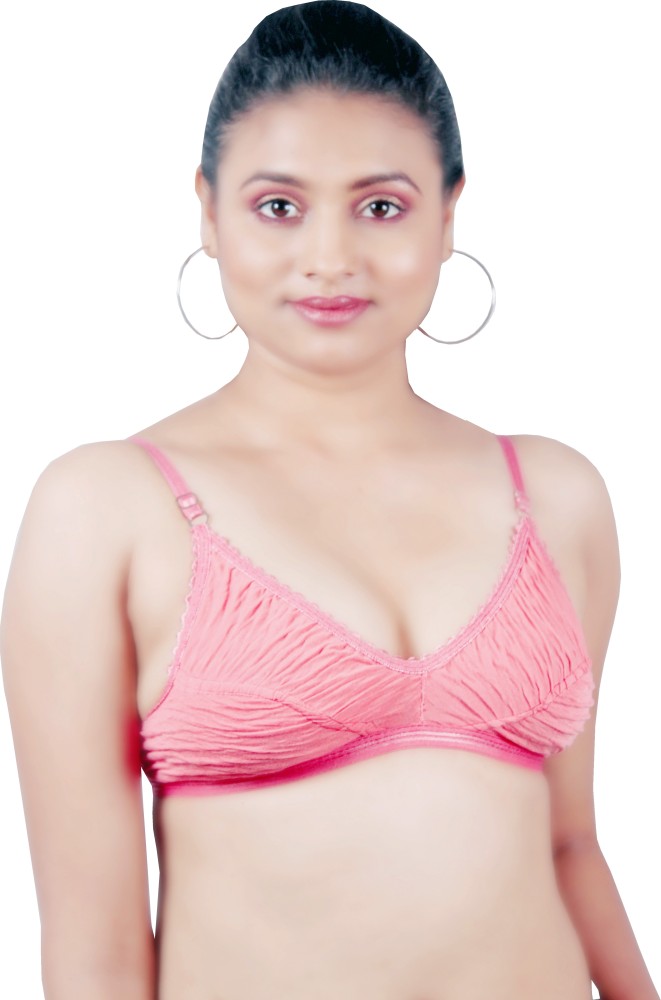 Guiyilai Guiyilai Cotton Blend Bra For Girls And women (Pink) Women Full  Coverage Non Padded Bra - Buy Guiyilai Guiyilai Cotton Blend Bra For Girls  And women (Pink) Women Full Coverage Non Padded Bra Online at Best Prices  in India