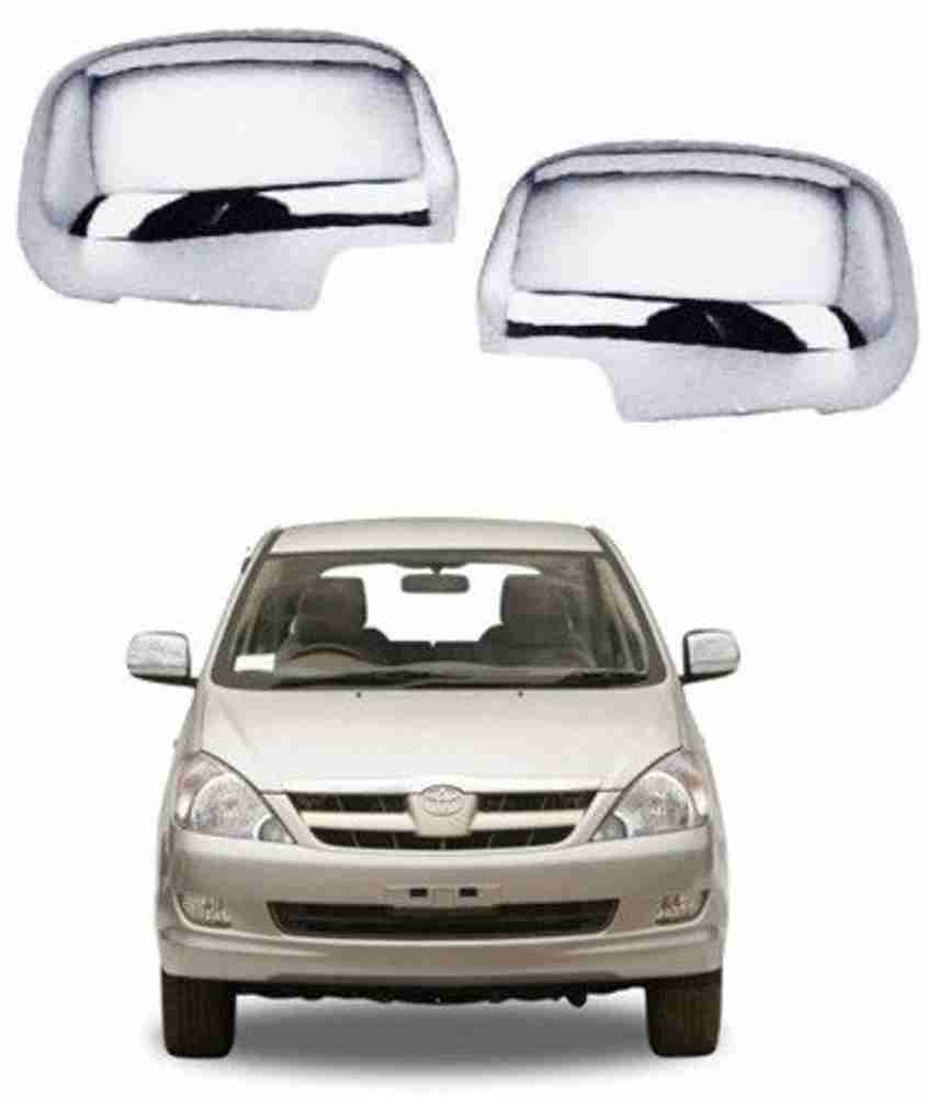 Auto Smart Look ASL1054 Car Side Mirror Chrome Cover for Toyota innova 2005 Silver Plated Car Mirror Cover Price in India Buy Auto Smart Look ASL1054 Car Side Mirror Chrome Cover
