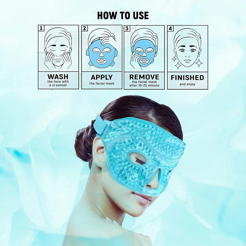 Cooling gel face mask hotsell