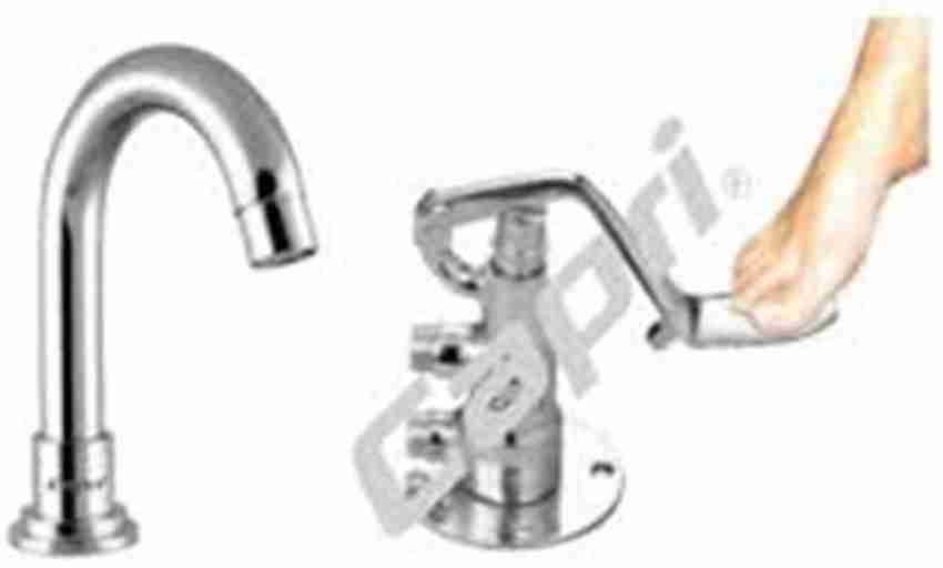 Kinik Foot Operated Push Type Water Tap Push Foot valve set