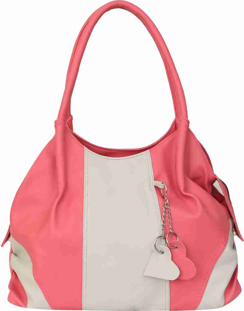 Buy SD Women Pink White Shoulder Bag Pink White Online Best