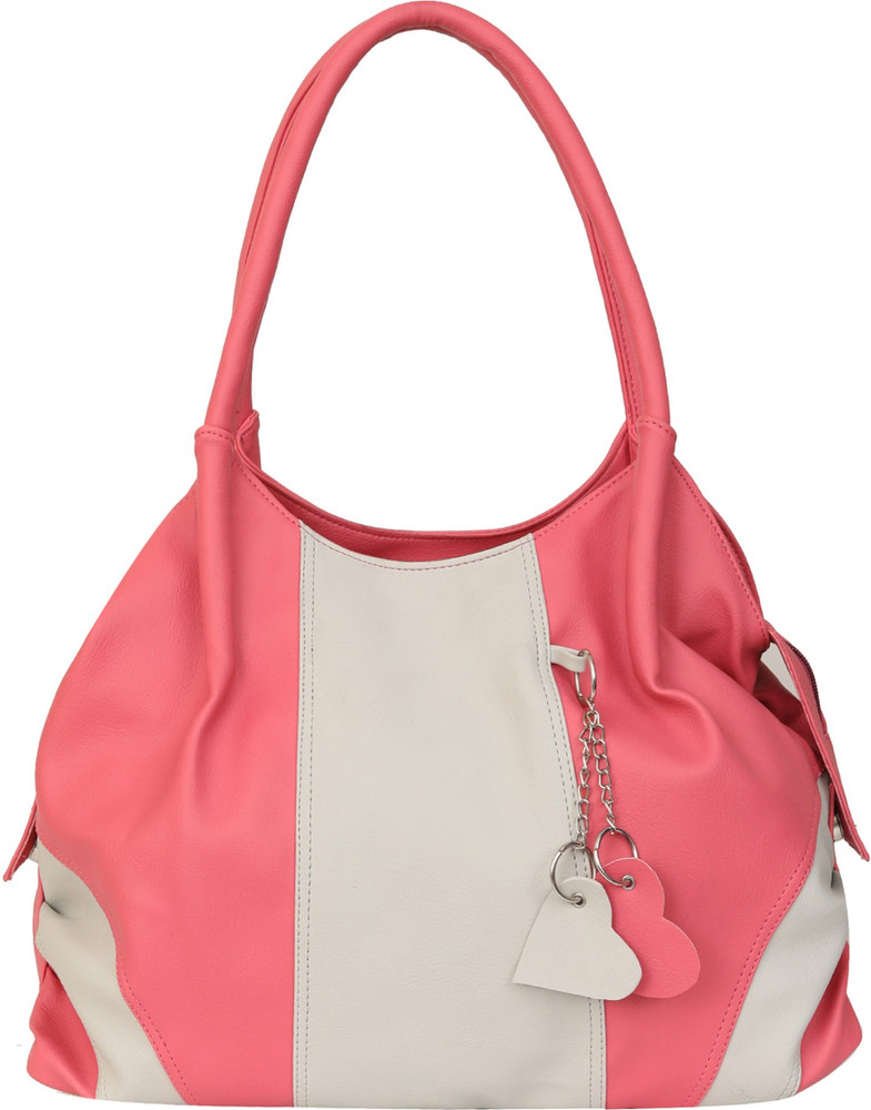 Buy Belizza Women Pink Grey Shoulder Bag Pink Grey Online Best