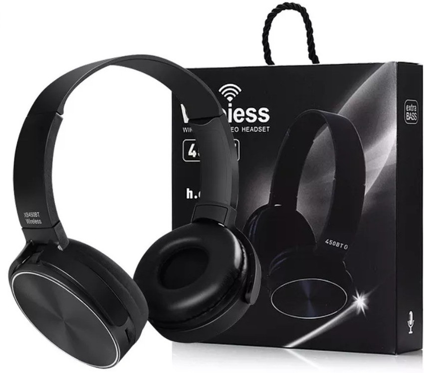 FEPPO Wireiess Wireless Stereo Headset 450BT Headphone Black