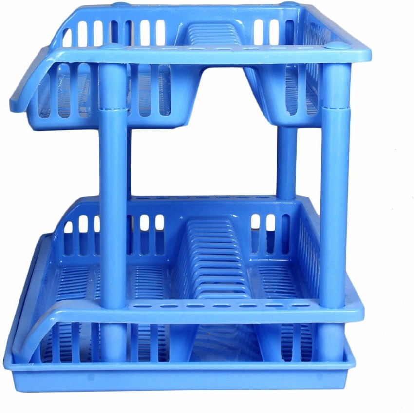 IGNITO Dish Drainer Kitchen Rack Plastic Two Layer Large Kitchen Sink Dish  Drainer Rack Cutlery Utensil FruitsVegetables Price in India - Buy IGNITO Dish  Drainer Kitchen Rack Plastic Two Layer Large Kitchen