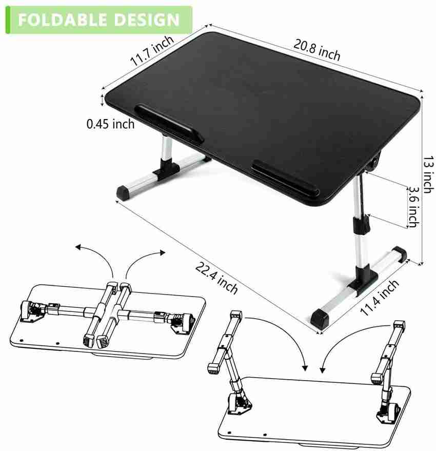 Neetto height adjustable 2025 laptop bed table