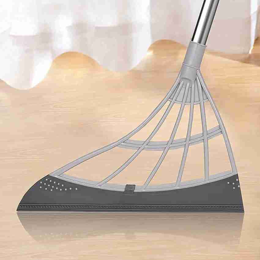 2-Pack Multifunctional Broom Non-stick Bathroom Bathroom Sweeper Wiper 