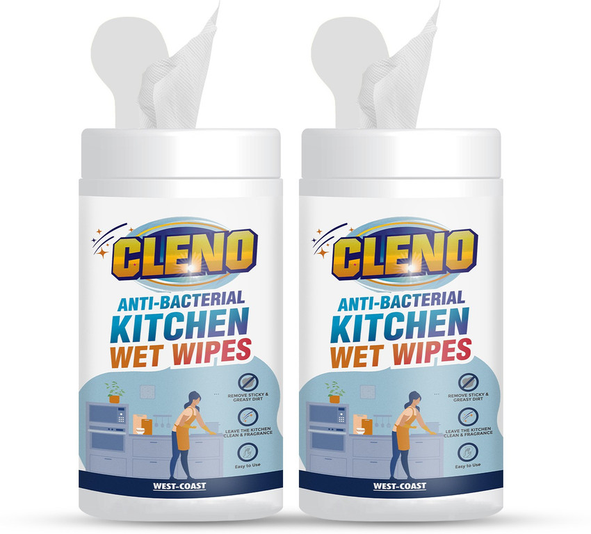 Cleno Disinfectant Gym Fitness Equipment Yoga Mat Wet Wipes, 43 OFF