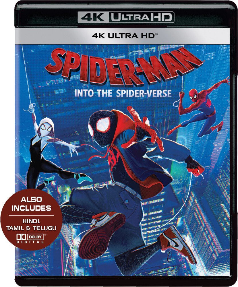 Spider-Man: Into the Spider-Verse (4K UHD) (1-Disc) Price in India - Buy  Spider-Man: Into the Spider-Verse (4K UHD) (1-Disc) online at