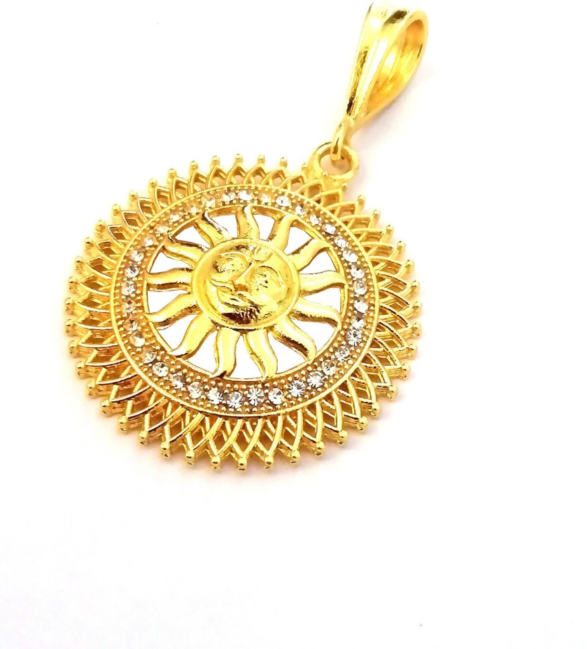 Gold hot sale sunshine pendant