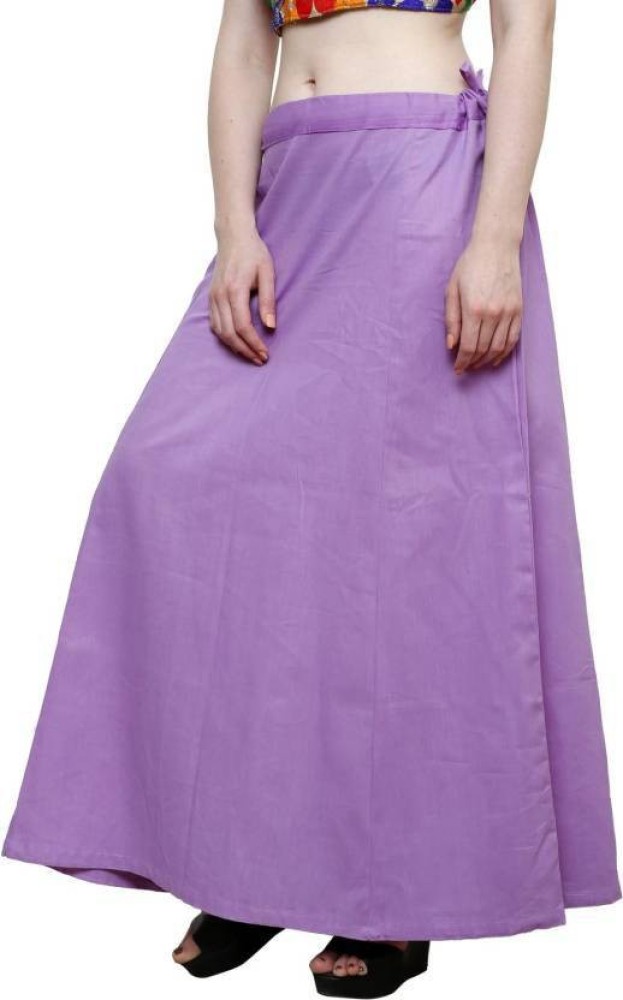 Khushi Girl Women's Royal Cotton Readymade Petticoat for Saree