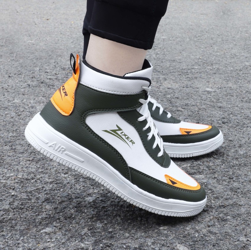 Zixer High-Top Mc Stan Chunky Streetwear Sneakers for Men || Party Snickers  Casual Shoes for Men || Shoes for Men New Branded Basketball Shoes for Men