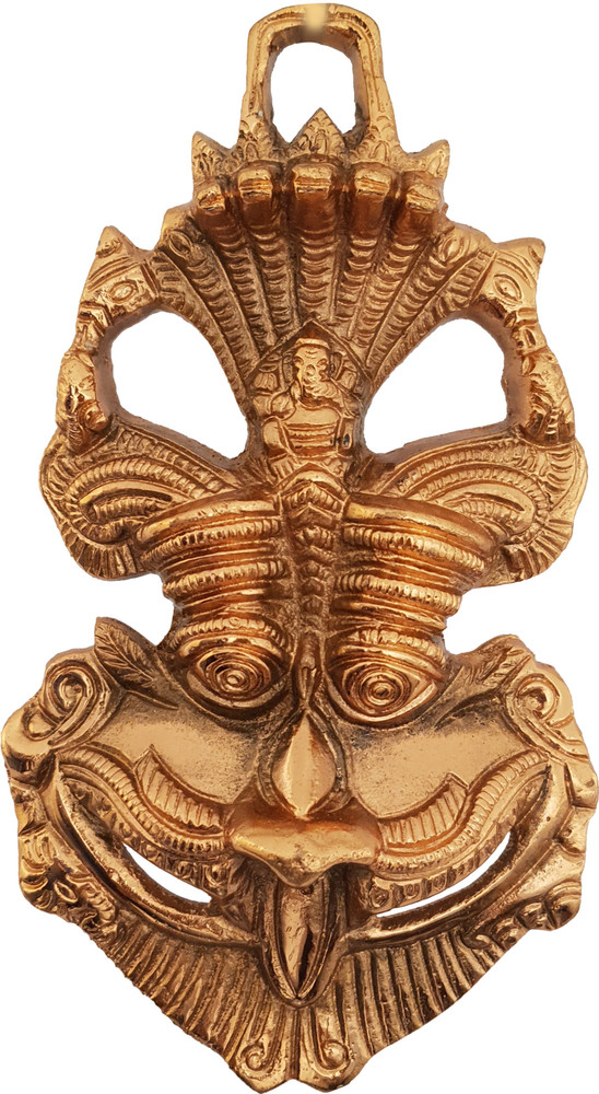 Maha mantra murti hand carved wooden