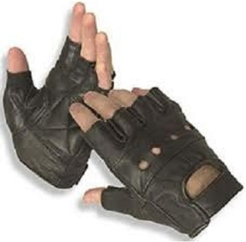 Finger cut leather discount gloves