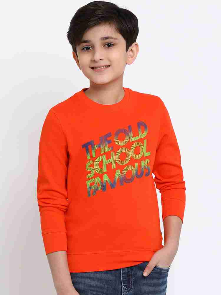 INDIAN TERRAIN Full Sleeve Printed Boys Sweatshirt