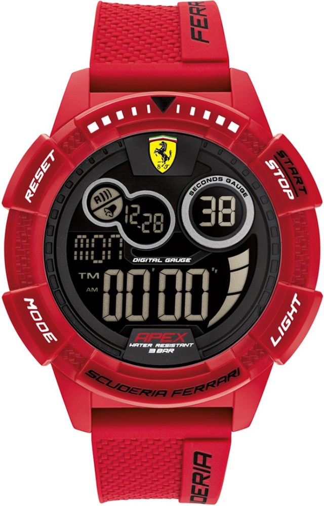 SCUDERIA FERRARI Digital Watch For Men Buy SCUDERIA FERRARI