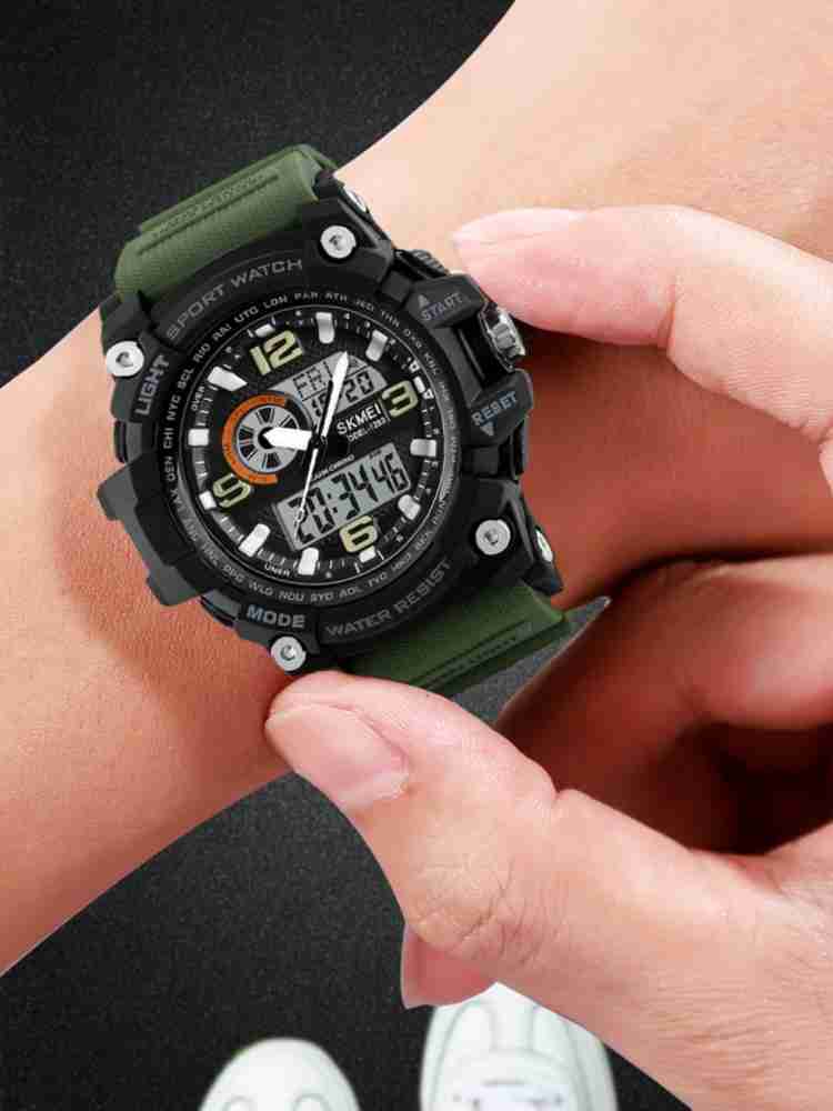 Skmei 1283 army green on sale