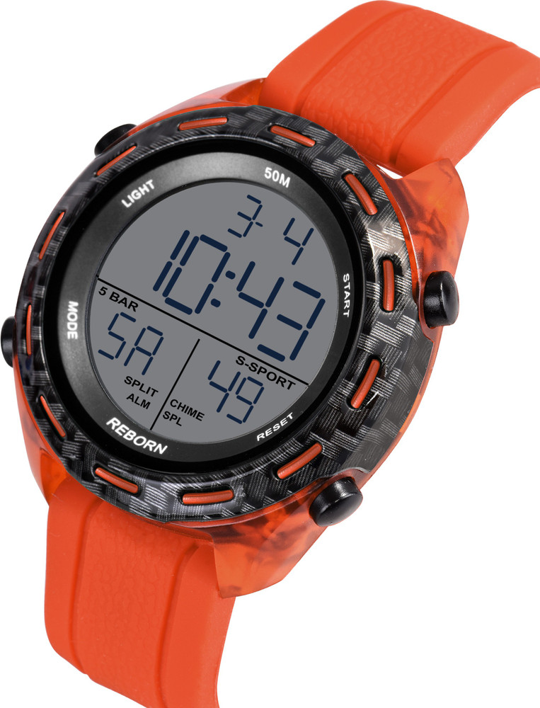 Digital sports wrist discount watch