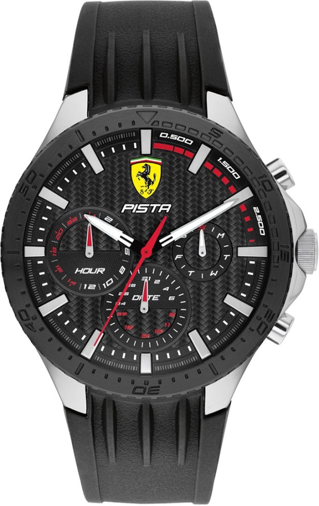 SCUDERIA FERRARI Pista Dual Track Pista Dual Track Analog Watch