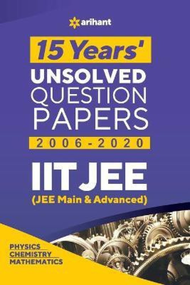 43 Years' Chapterwise Topicwise Solved Papers IIT JEE