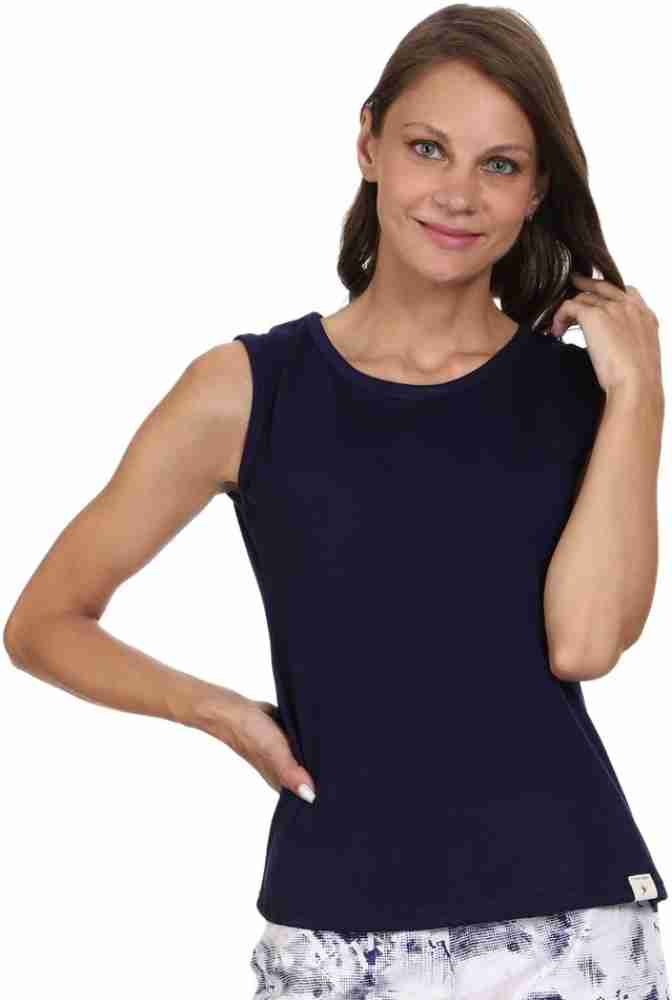 Buy The Blazze Women's Basic Cami Camisole Stretchy Spaghetti Strap Tank  Top Online at Low Prices in India 
