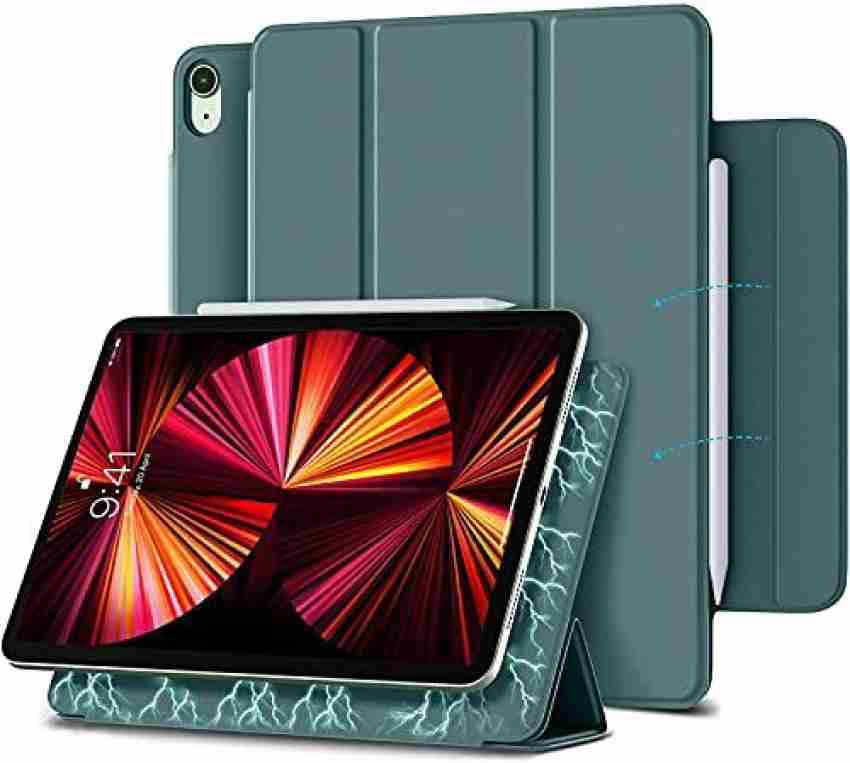 ProElite Smart Flip Case for Apple iPad Pro 11 inch 3rd Gen 2021, with  Pencil Holder, Light Blue